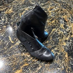 Born black booties Size 8